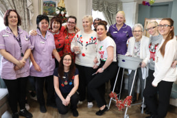 Care Team of the year 2018 goes to Brookdale care home Bury