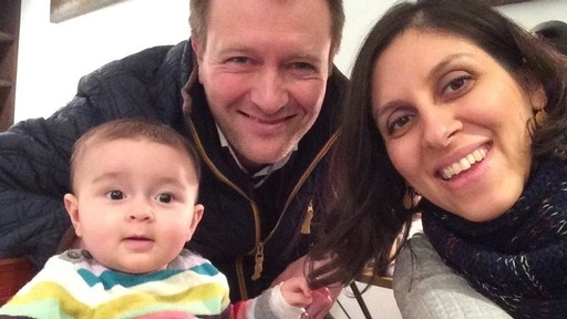 Nazanin, Richard and Gabriella Ratcliffe. Credit: Change.org