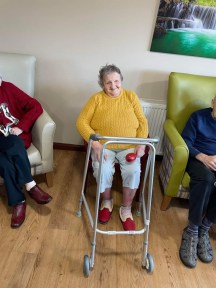 Strathview Care Home Residents enjoy a musical afternoon