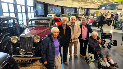 Residents delight in British Car Museum adventure