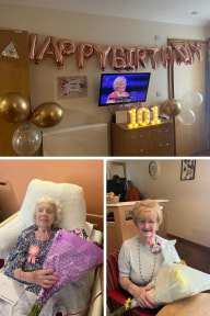 Cherry Blossom Care Home knows how to celebrate milestones in style!