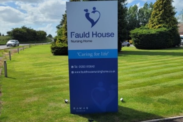 Fauld House Nursing Home Fauld Lane Nr Tutbury Burton on Trent