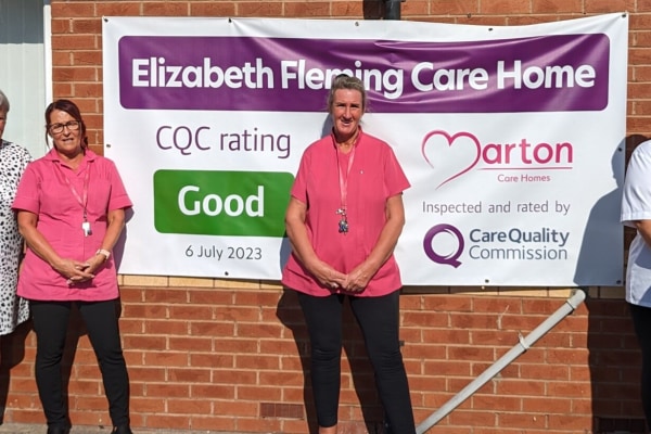 Elizabeth Fleming Care Home, off Market Street