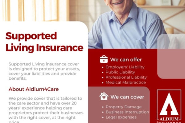 Aldium Insurance | Care Insurance Specialists CH64 9AD