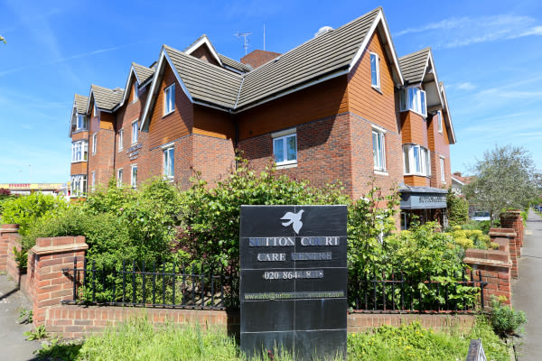 Sutton Court Care Centre care home, 486/488 Sutton Common Road, Sutton ...