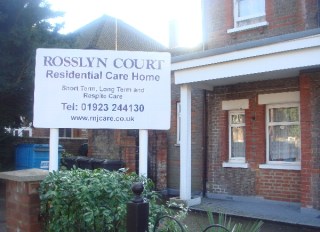 Rosslyn Residential Care, Watford, Hertfordshire