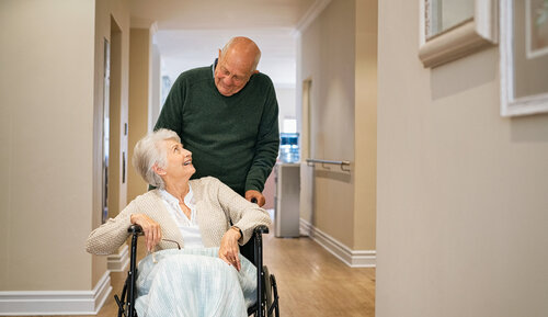 how often should you visit someone in a care home